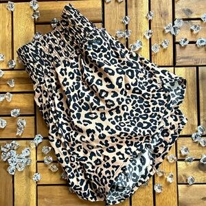 Pink Victoria’s Secret Animal Print Panty Shorts